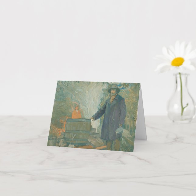 Vita blixtlikör för Forest stilla Moonshiners Kort (Liten växt)