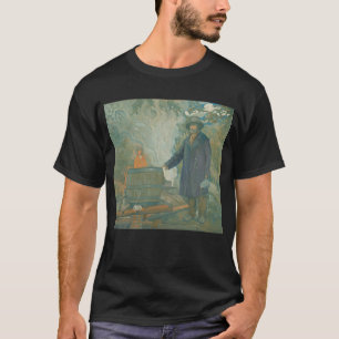 Vita blixtlikör för Forest stilla Moonshiners T Shirt