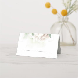 Vita Blommarna Vintage bröllop Placeringskort