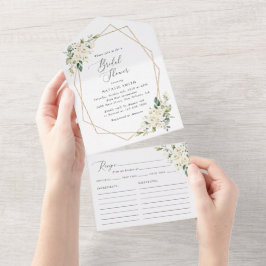 Vita blommor, Cream Flowers, Boho, Möhippa