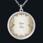 Vita blommor Decorative Guld Necklace Silverpläterat Halsband<br><div class="desc">Bevackra White Flowers Decorative Guld Necklace</div>