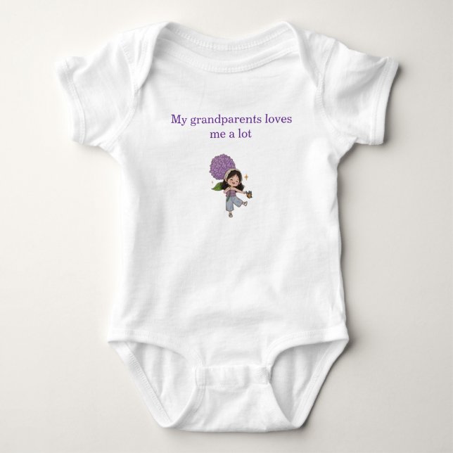 Vita bodys. t shirt (Framsida)