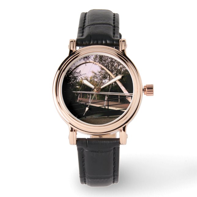 Vita bron armbandsur (Framsida)