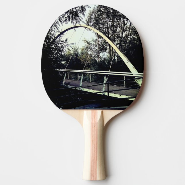 Vita bron pingisracket (Framsidan)