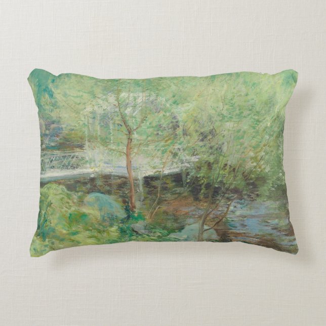 Vita bron prydnadskudde (Framsidan)