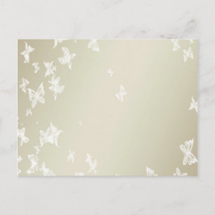 Vita Butterflies Vykort