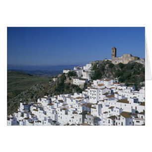 Vita byn Casares, Andalusien, Spanien 2 Hälsningskort