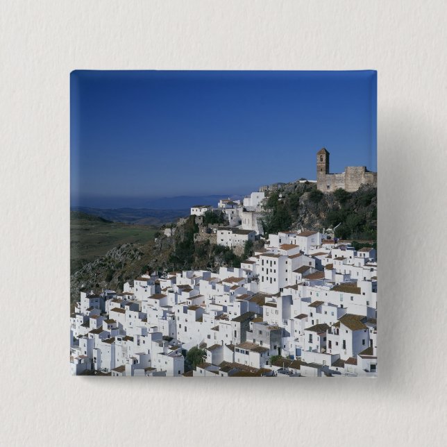 Vita byn Casares, Andalusien, Spanien 2 Knapp (Framsida)
