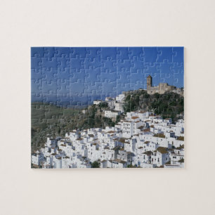 Vita byn Casares, Andalusien, Spanien 2 Pussel