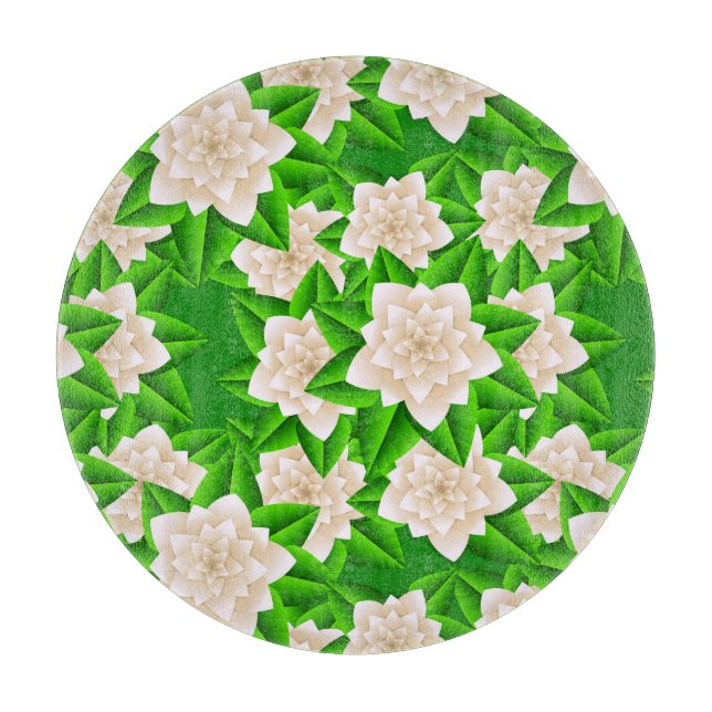 Vita Camellias och Grönt Löv (Framsidan)