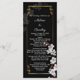 vita Cherry-Blommar &golden Ram Program