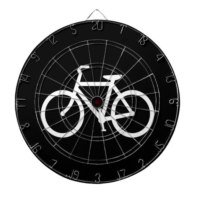 Vita cykelrutt darttavla (Framsidan)
