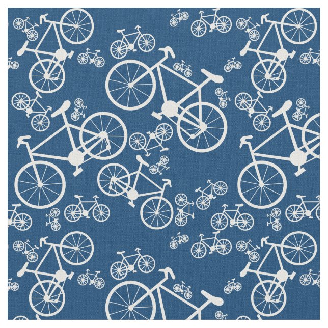 Vita cyklar tyg (Närbild)