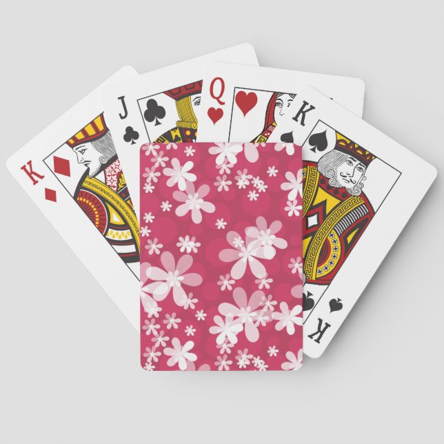 Vita daisy casinokort (Baksidan)