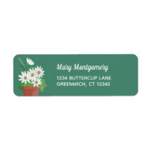 Vita Daisy i Terra Cotta Returadress