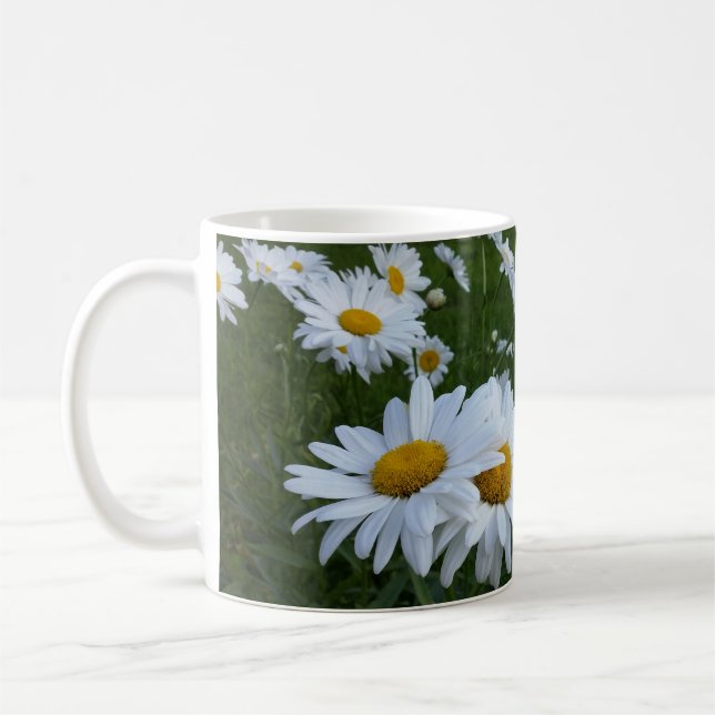 vita daisy kaffemugg (Vänster)
