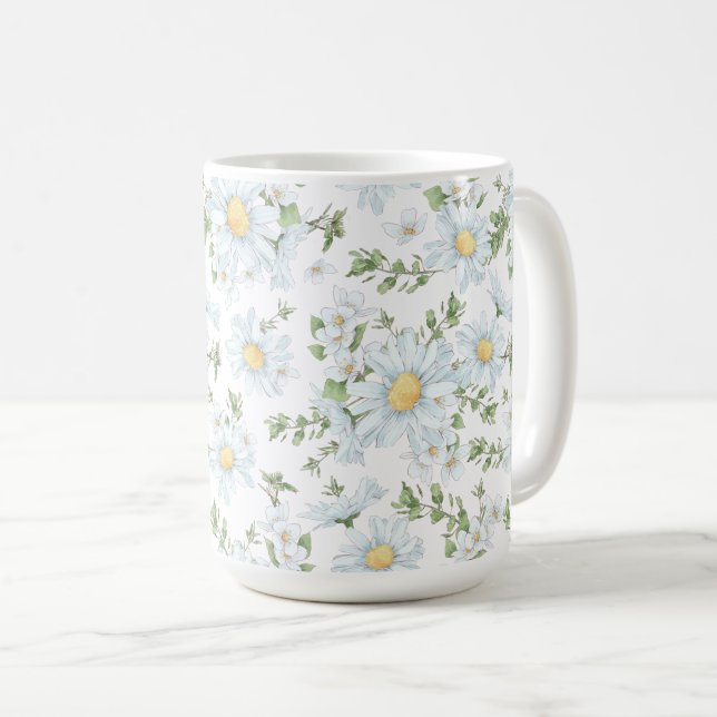Vita Daisy Mugg Large 15 oz. (Framsida höger)