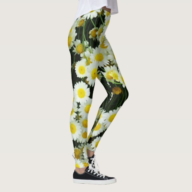 Vita Daisy och Gulter Leggings (Höger)