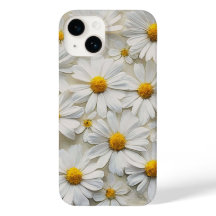 Vita Daisy på ansträngd Papper