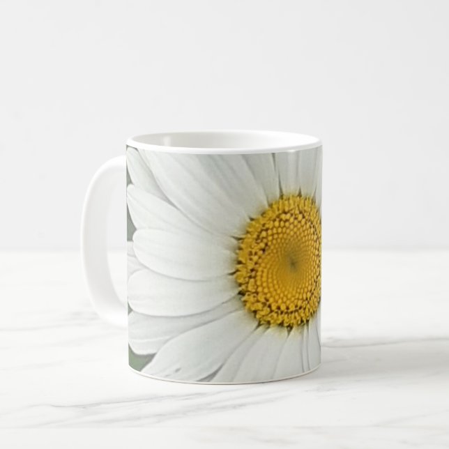Vita Daisyn Mugg (Framsida vänster)
