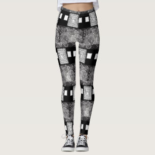 vita dam långa leggings