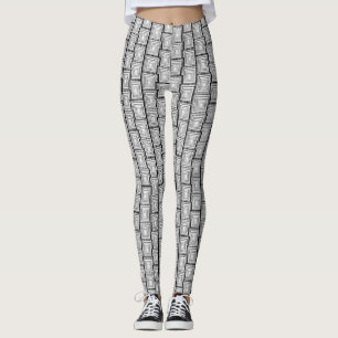 vita damers långa leggings