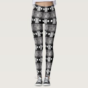 vita damers långa leggings