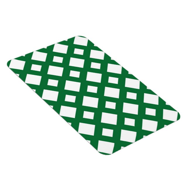 Vita diamanter på Grönten Magnet (Högersidan)