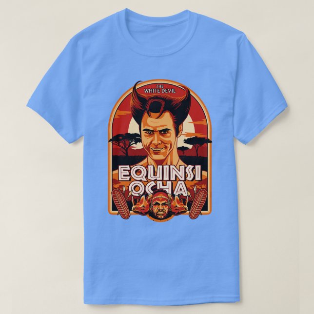 Vita Djävulen T Shirt (Design framsida)