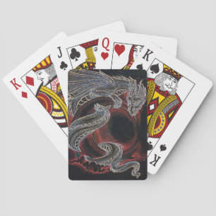 "Vita draken, Röda Måne" Casinokort