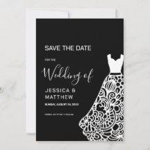 Vita Dress Snöre Bröllop