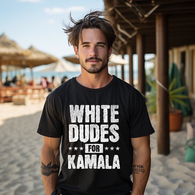 Vita Dudes från Kamala Harris president T Shirt (Skapare uppladdad)
