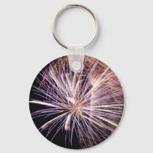Vita Fireworks Nyckelring