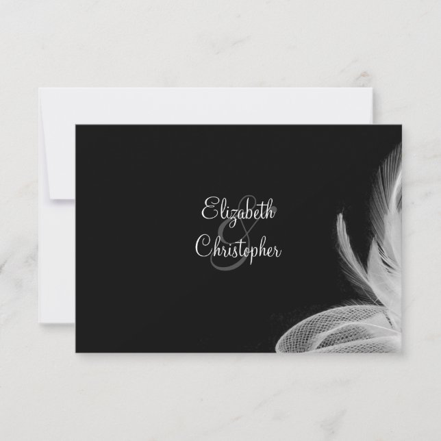 Vita fjädrar 2 OSA Kort (Framsida)