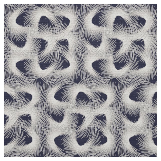 Vita fjädrar tyg (Provkarta)