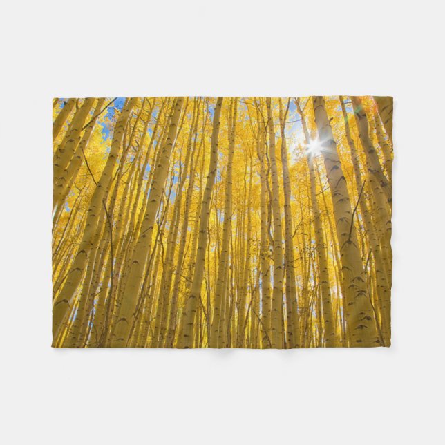 Vita floden National Forest Fleecefilt (Framsidan (Horisontell))