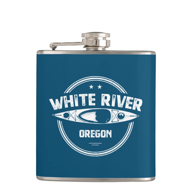 Vita floden Oregon Kayak Fickplunta (Framsidan)