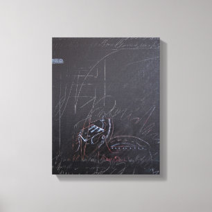 Vita föreställningar och svarta tavlor 3 Canvas