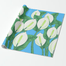 Vita freden lever på blekens blå bakgrund