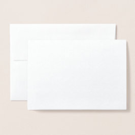 Vita Gavels inuti Blank Foil Cards Folierat Kort