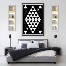 Vita geometriska trianglar