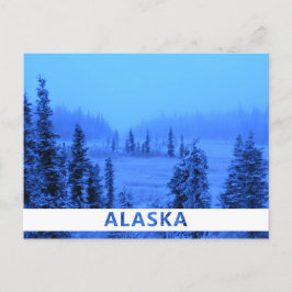 Vita Gräns för ditt Alaska-vaccinationsfoto Vykort