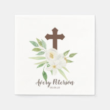 Vita & Grönt Blommigt Kor Första Heligan Kommunisi