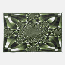 Vita Grönten Forest Löv Petals