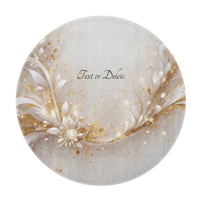 Vita Guld Blommigt (Framsidan)