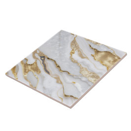 Vita Guld Modern marble Agate-samling Kakelplatta