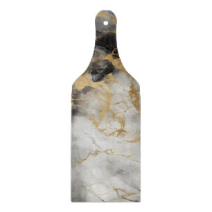 Vita, Guld och Svarta lyxmarble Elegant
