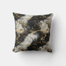 Vita, Guld och Svarta lyxmarble Elegant