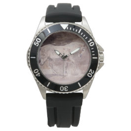 Vita häst (av Eugene Delacroix) Armbandsur