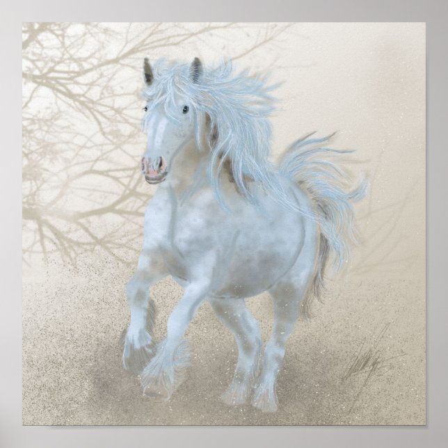Vita häst - Poster (Framsidan)